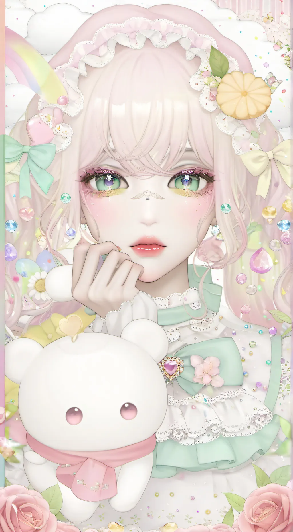 ai character: <HARU> background