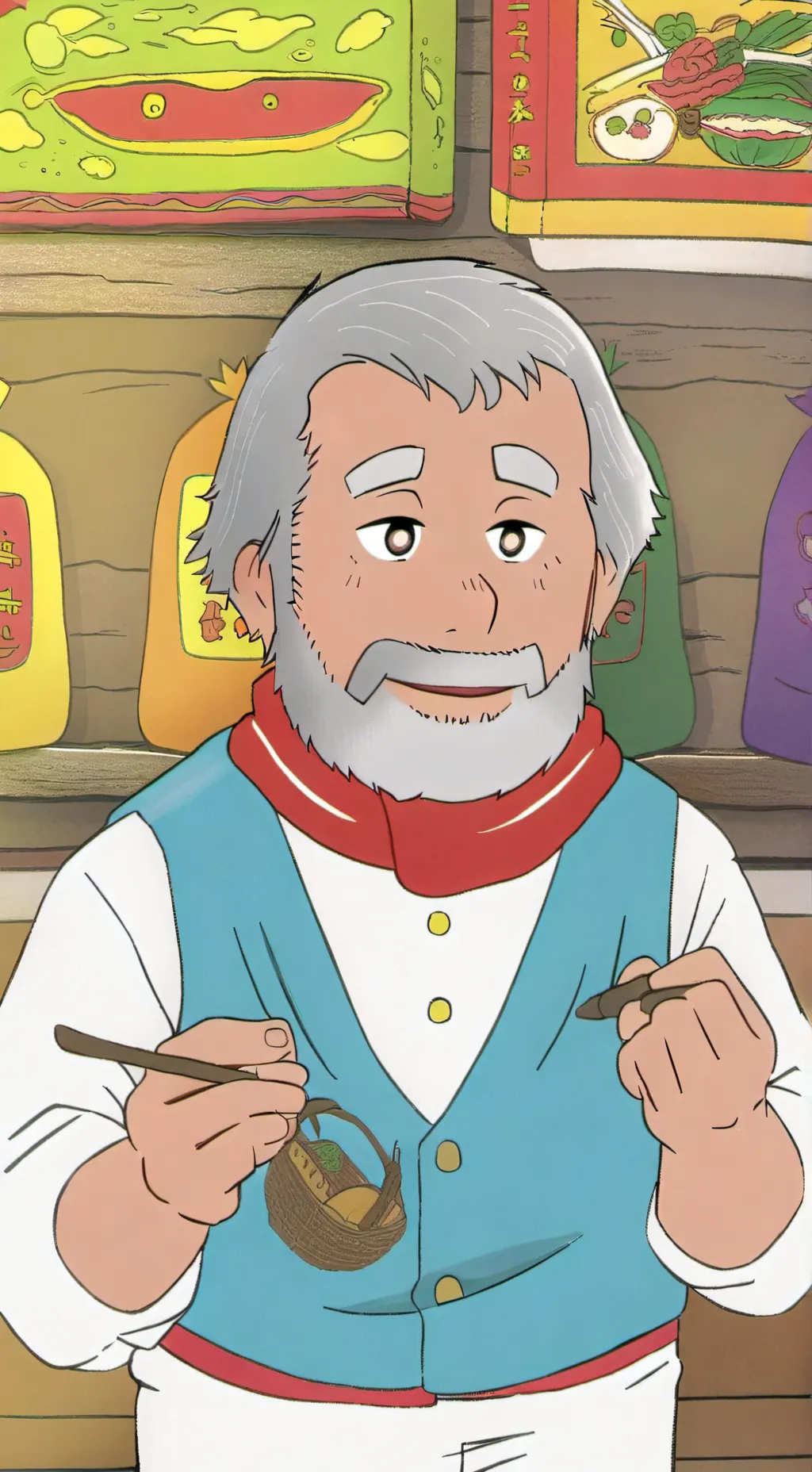 ai character: e background