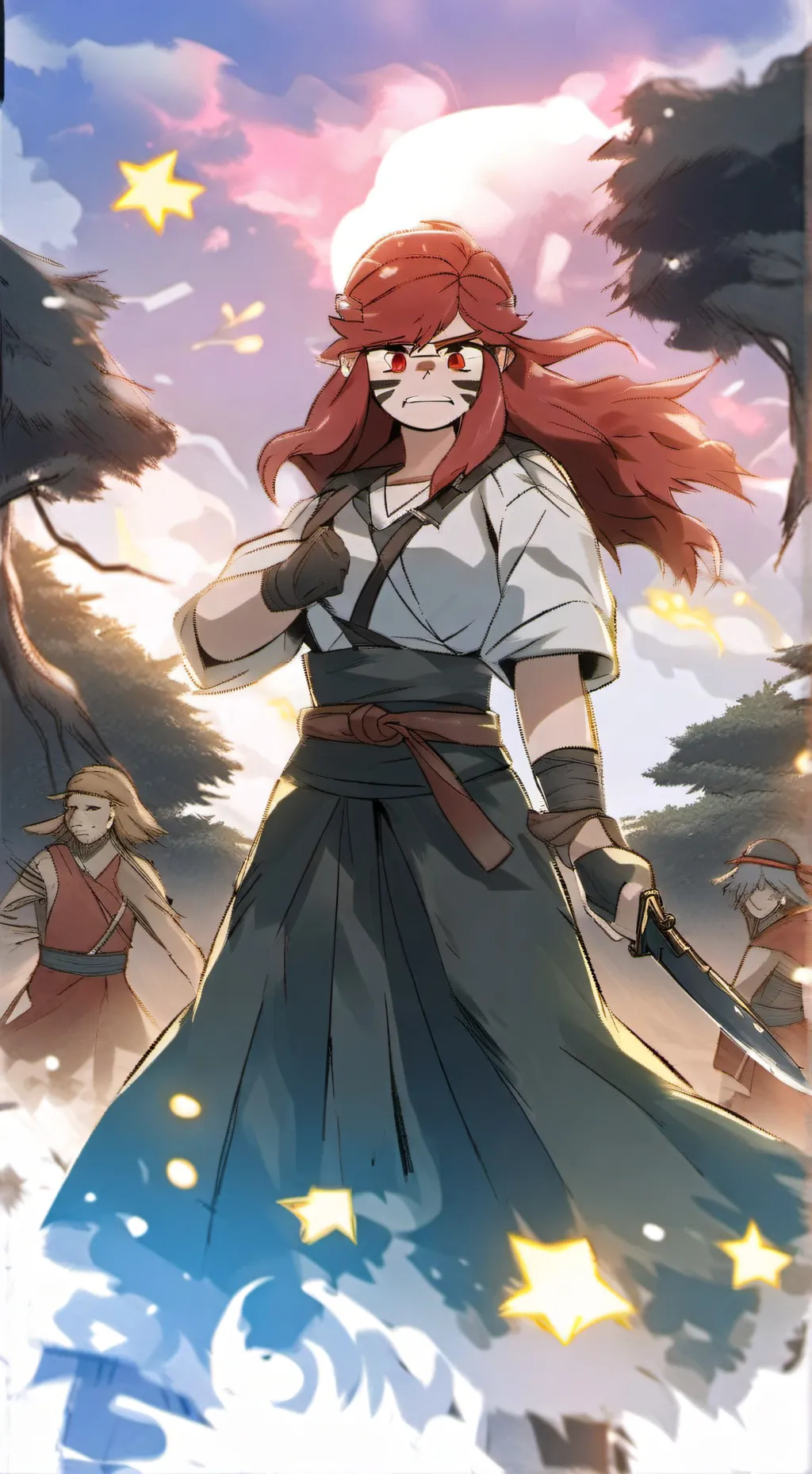 ai character: x SS Chara background