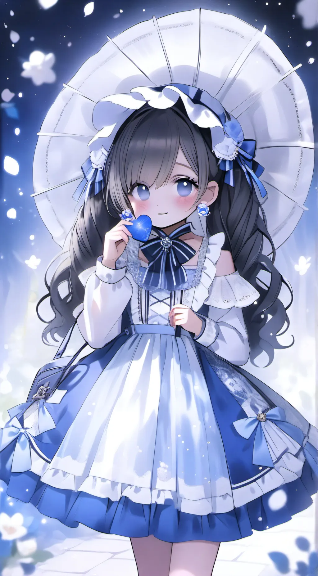 ai character: Aurora background