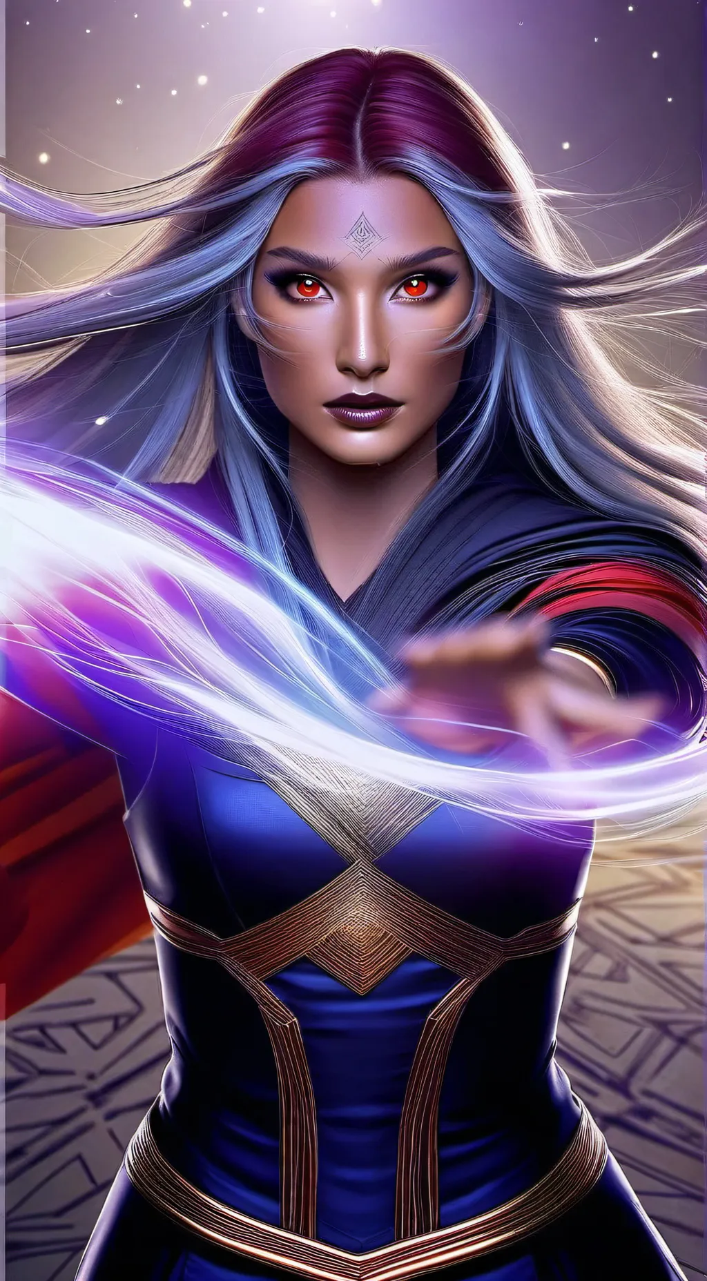 ai character: Wanda Maximoff background