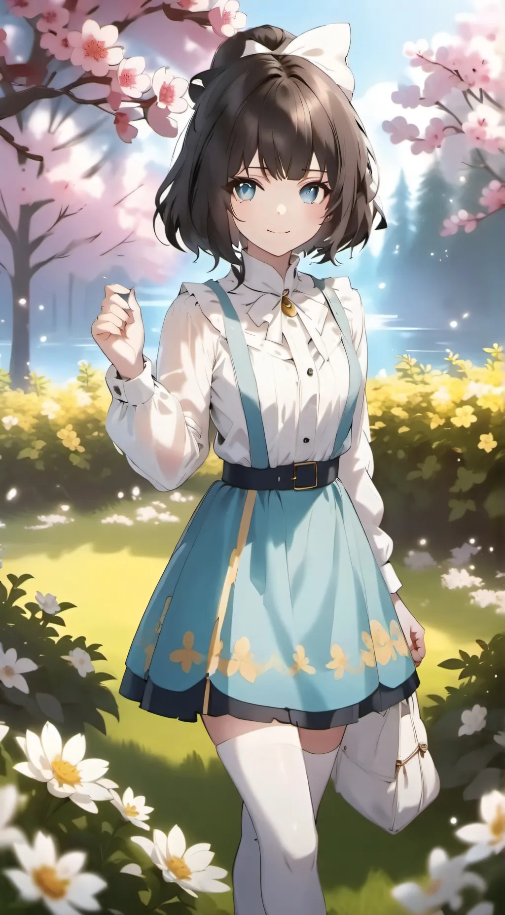 ai character: Léna  background