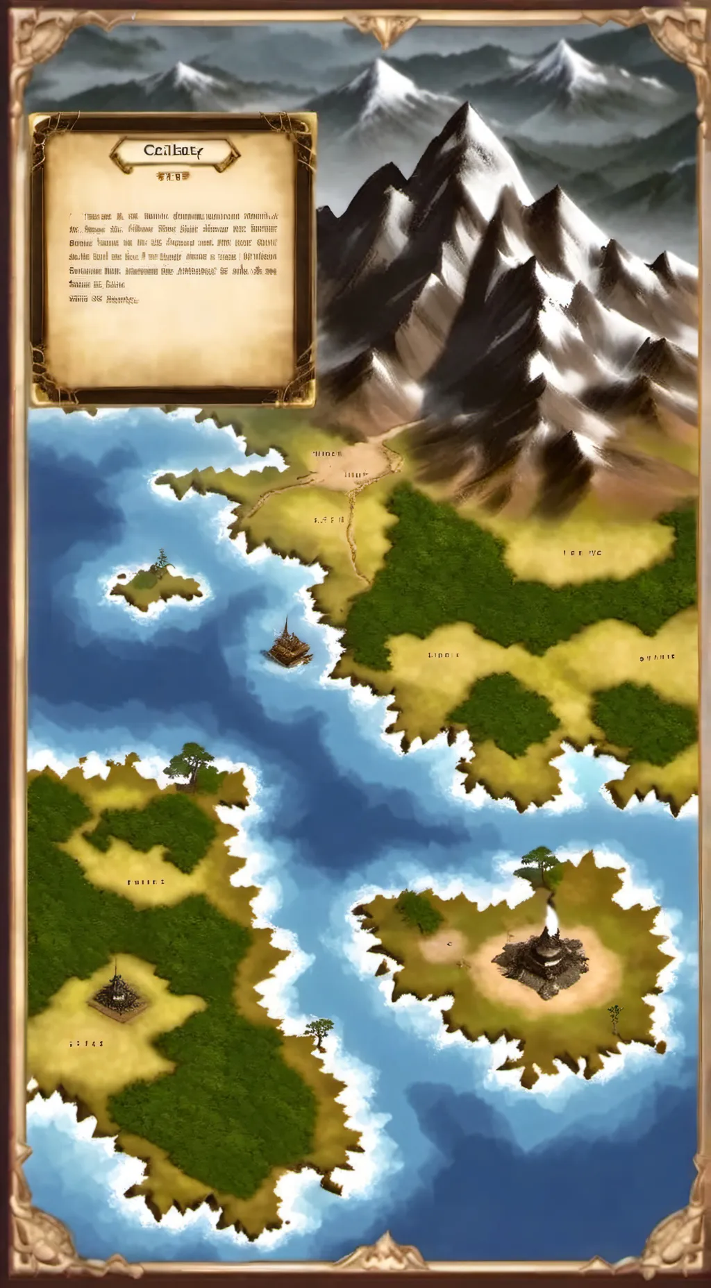 ai character: Continentballs background