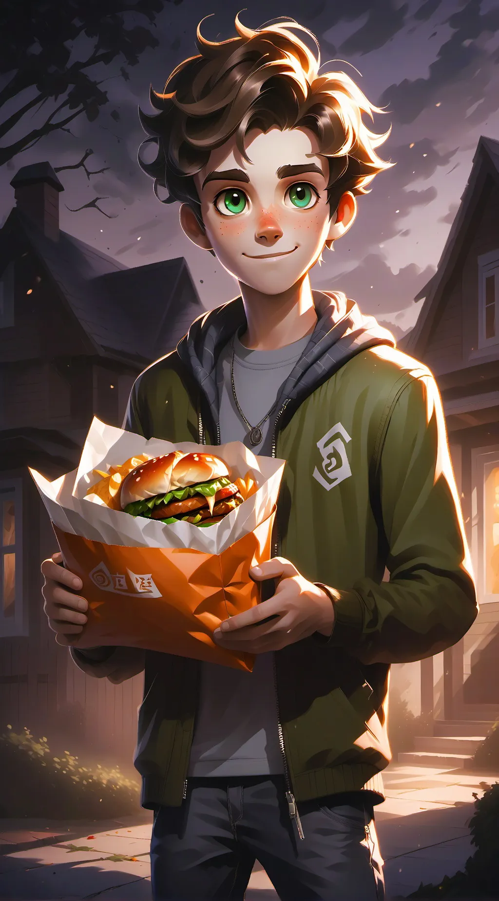 ai character: Sam background