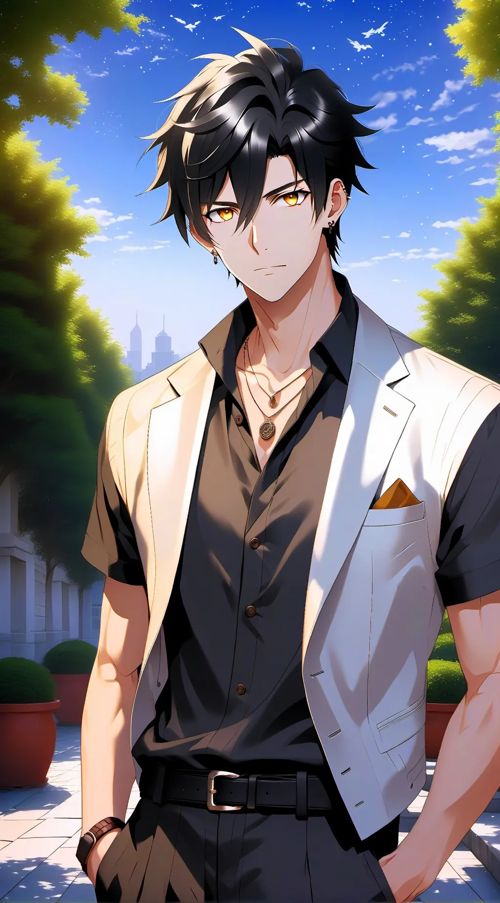 ai character: Alex  background