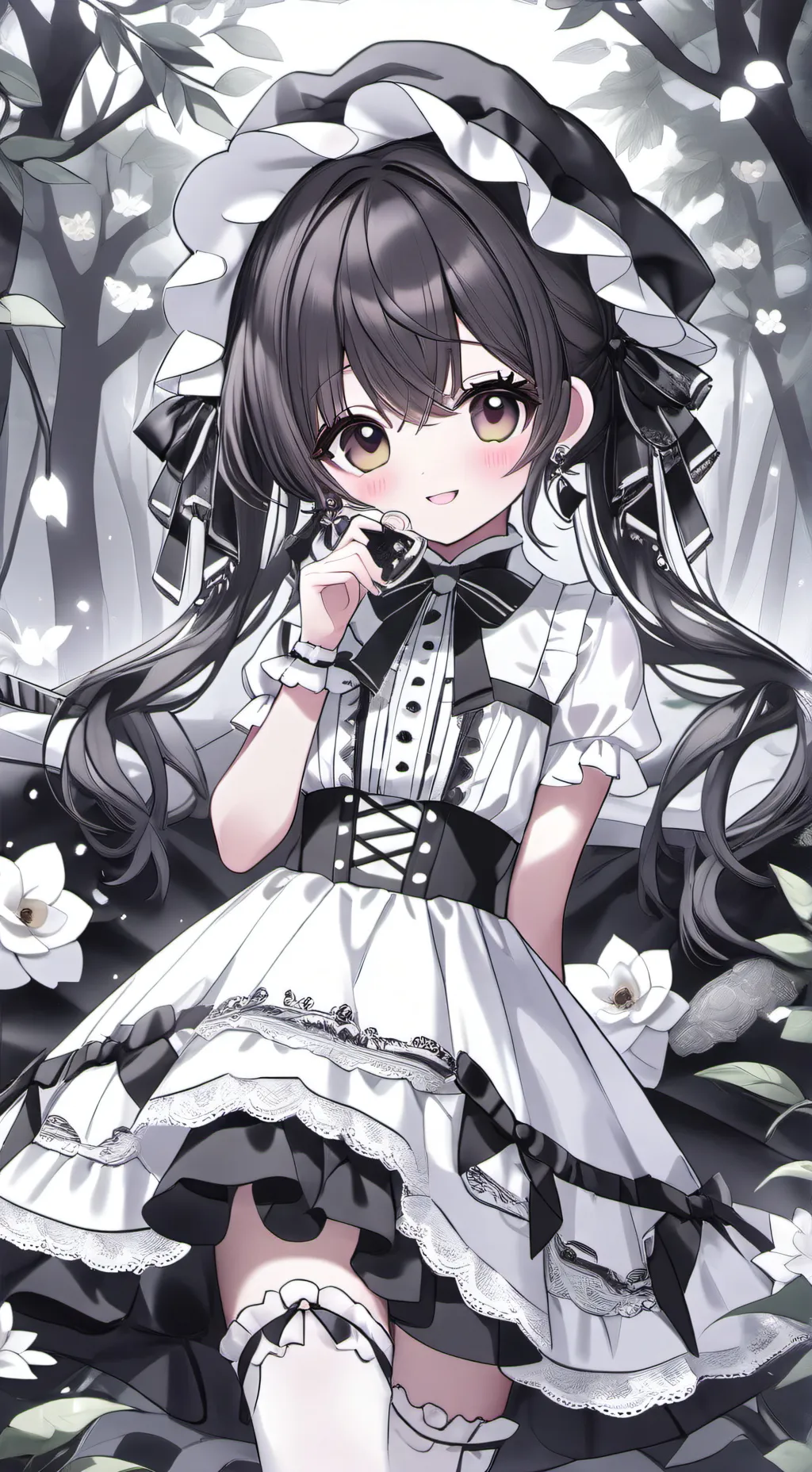 ai character: kelly🍓 background