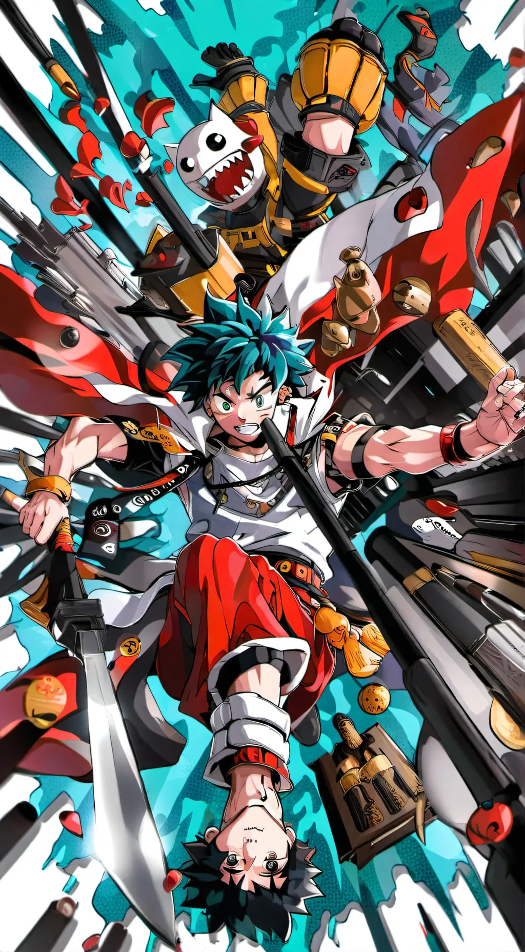 ai character: Mha background