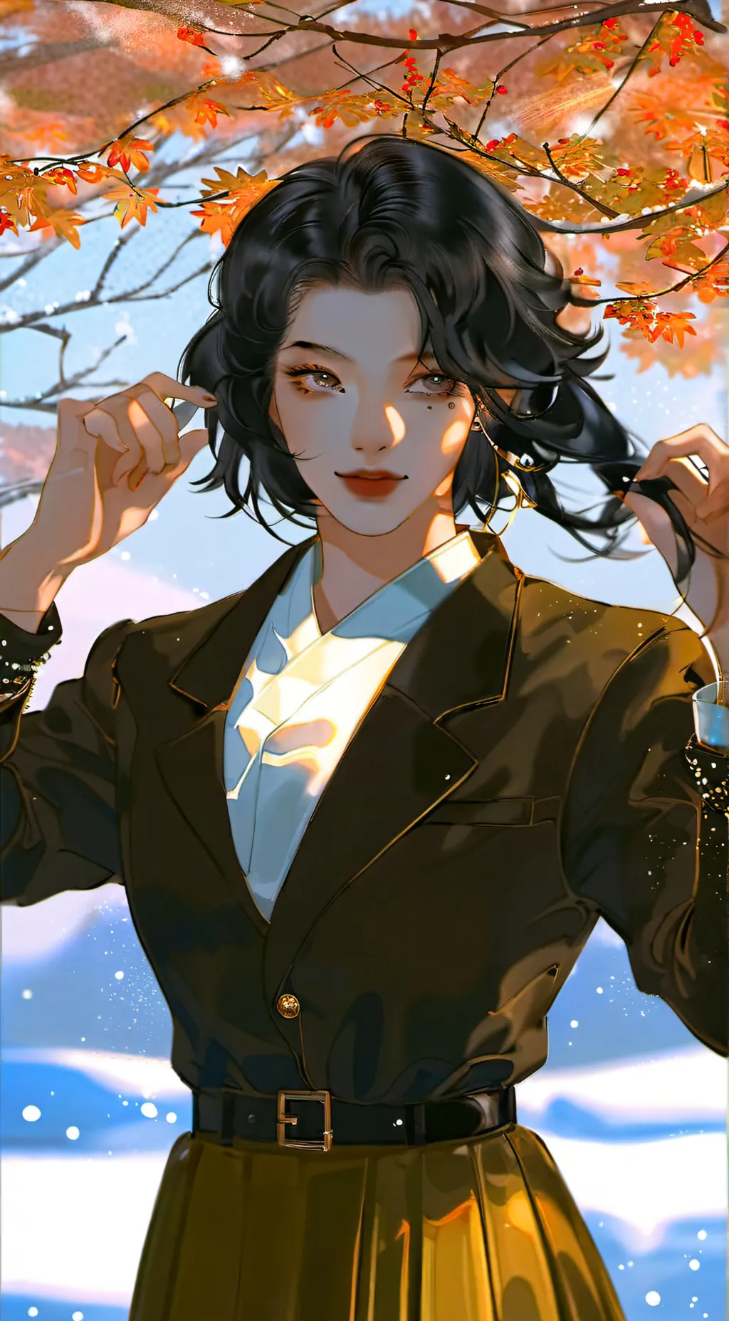 ai character: Ji-yeong  background