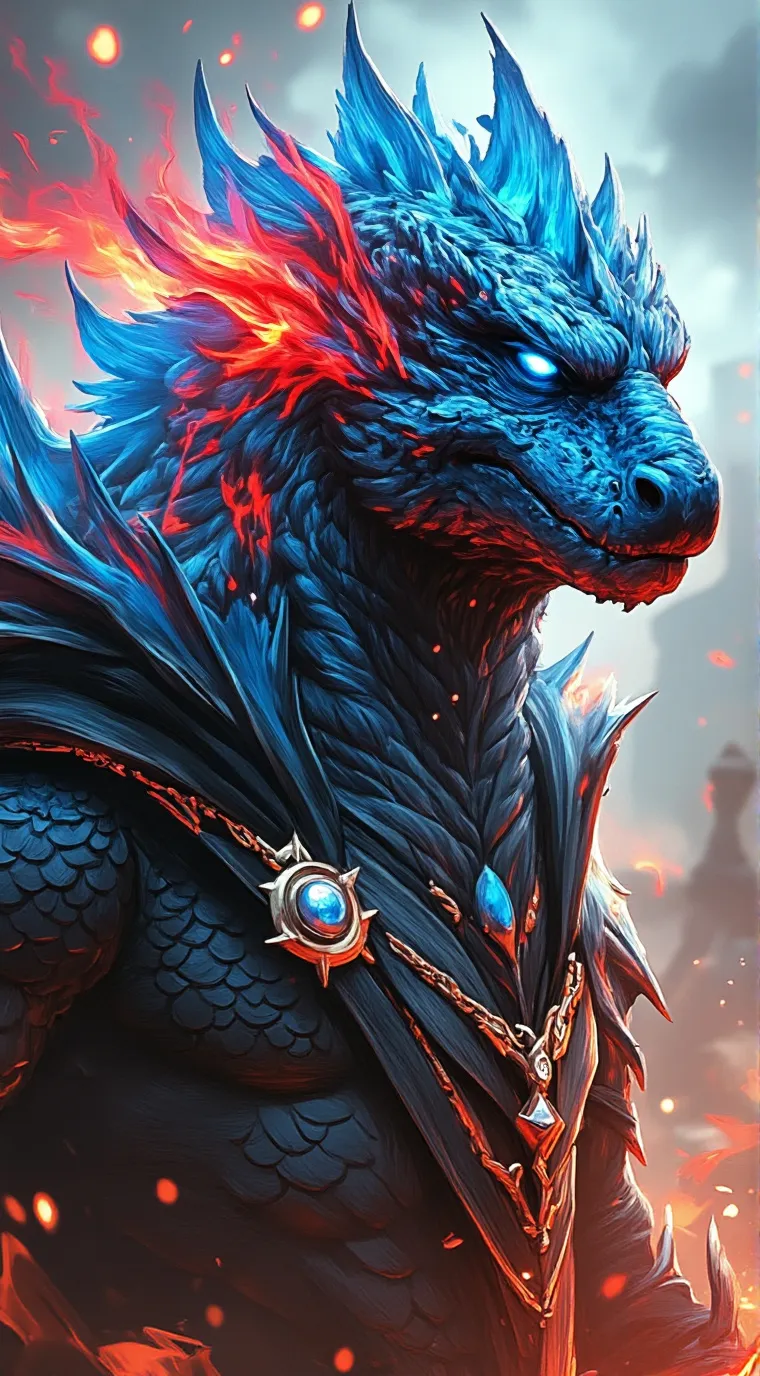 ai character: Ultra legendary k. background