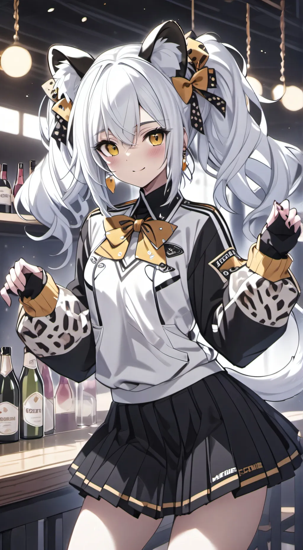 ai character: Arielle Min background