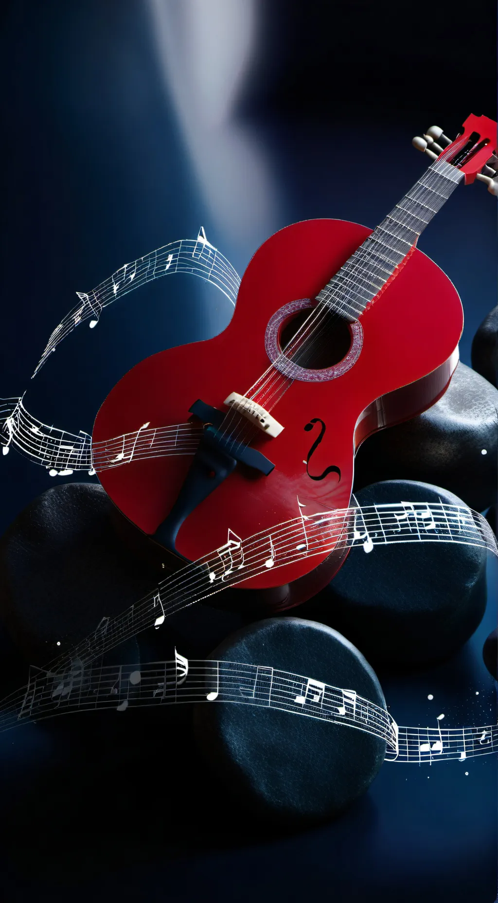 ai character: MUSIC!  background