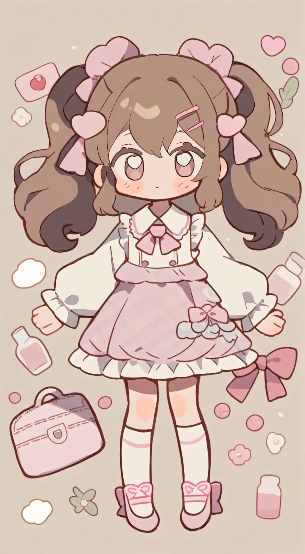 ai character: Sweet sister background