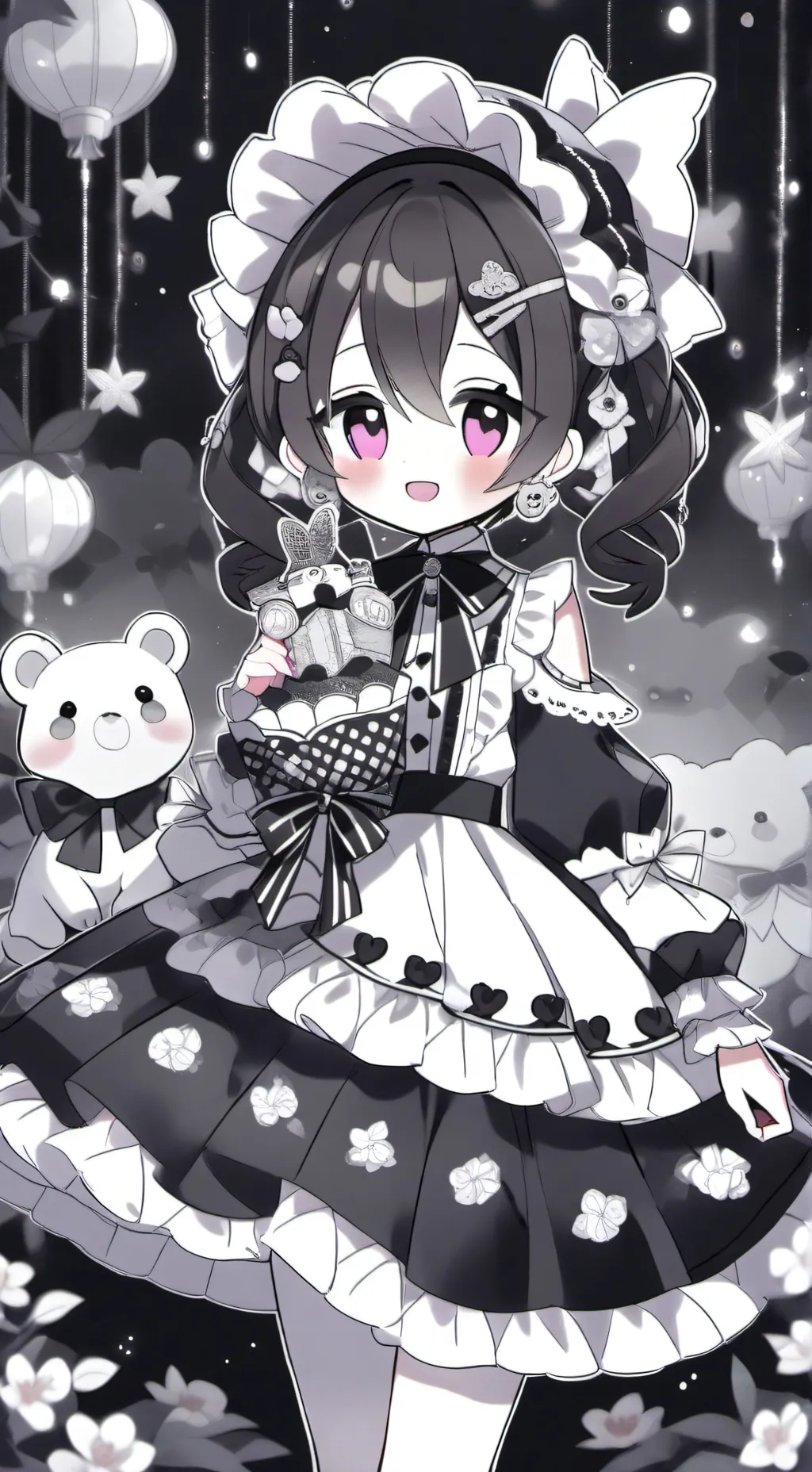 ai character: dandy×astro background