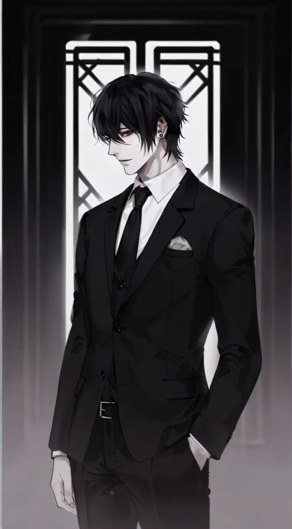 ai character: 🖤Ryota🖤 background