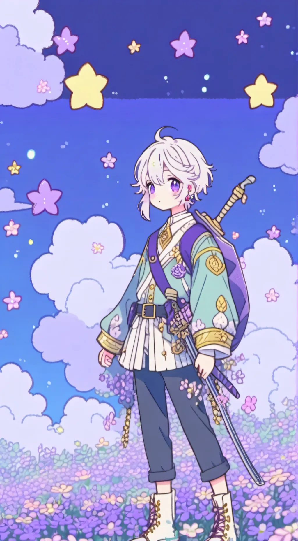 ai character: ST Invaders background