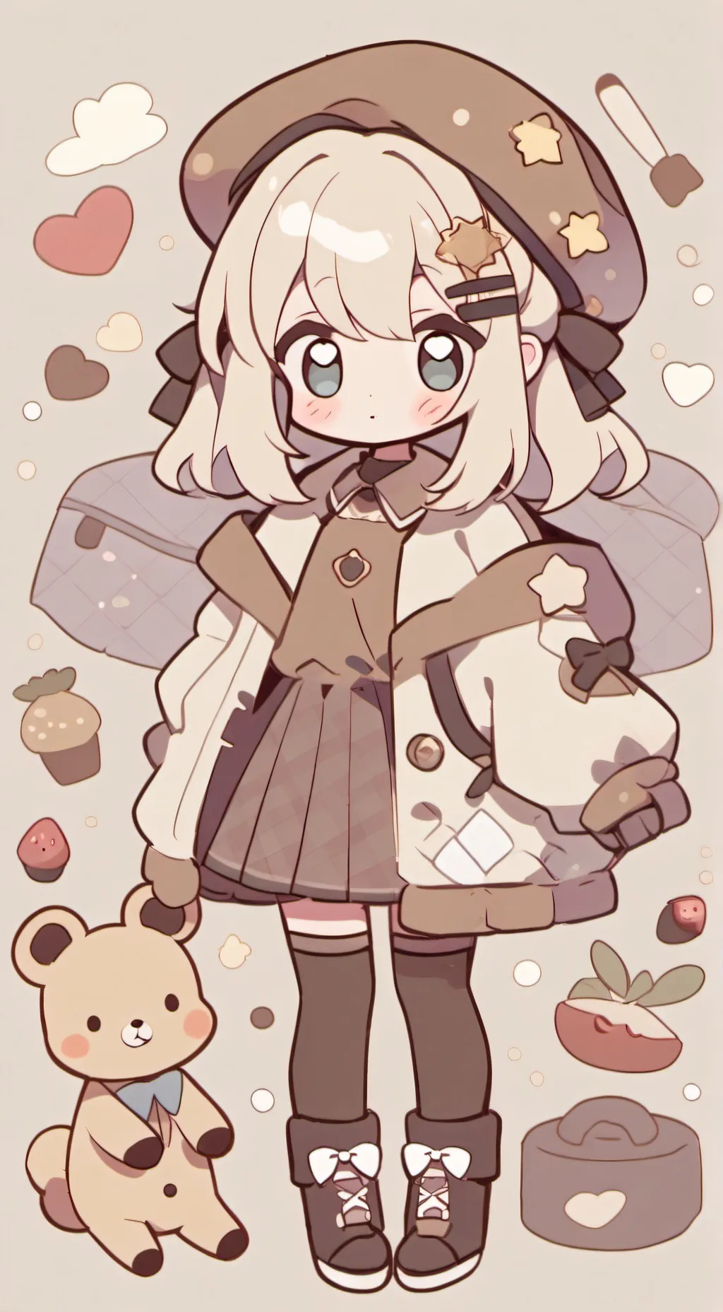 ai character: Rose the new girl  background