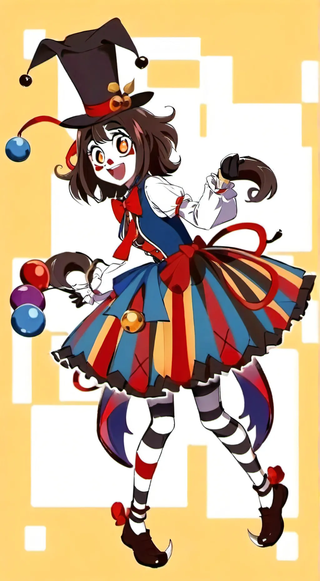 ai character: pomni is you  background