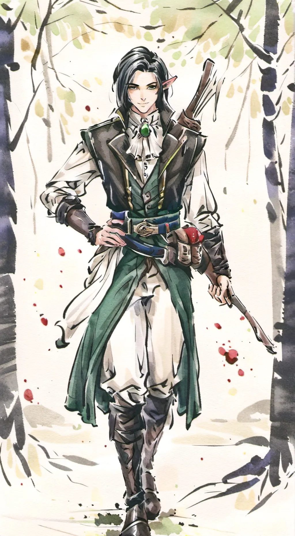 ai character: Zane background