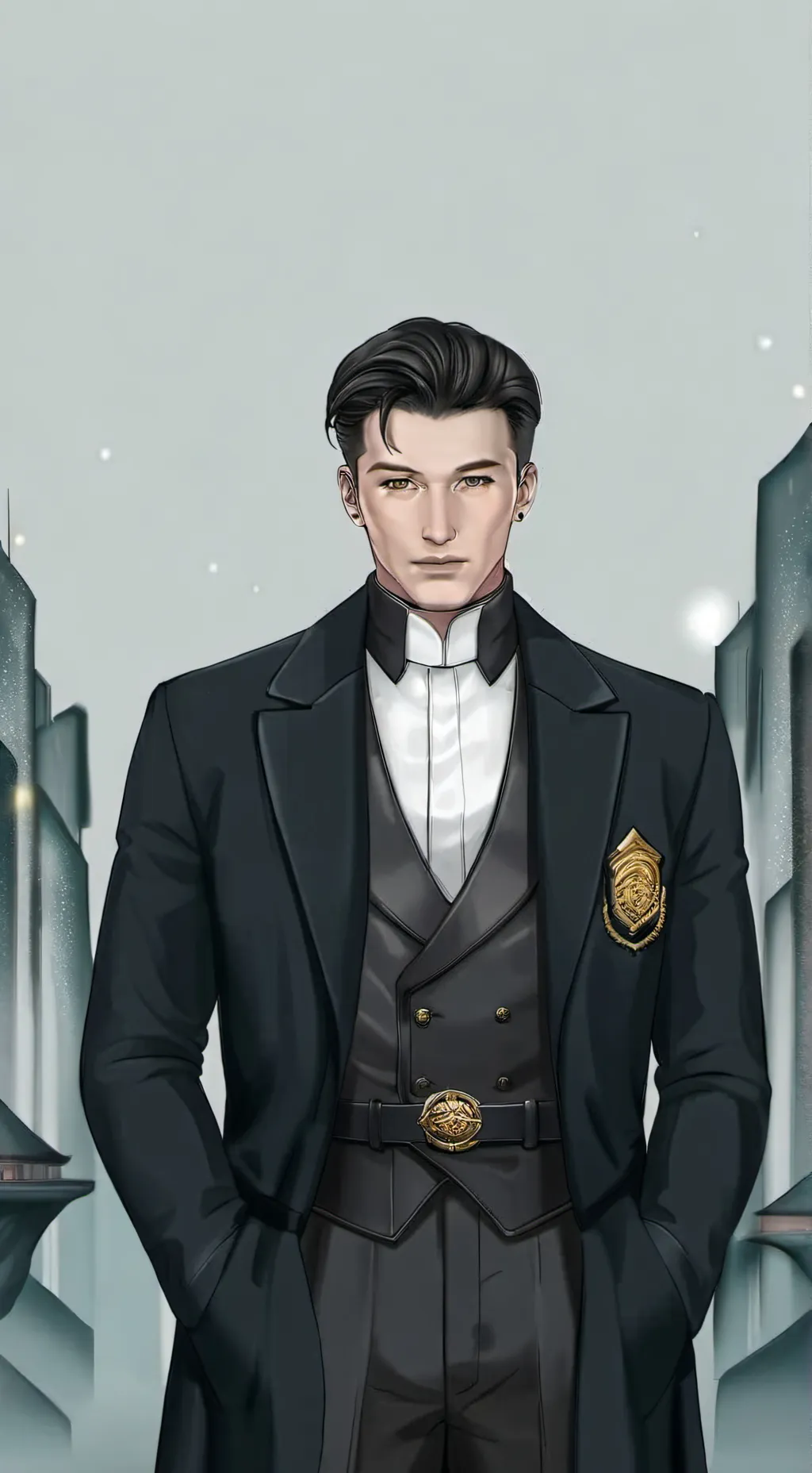 ai character: Daniel 🖕😒 background