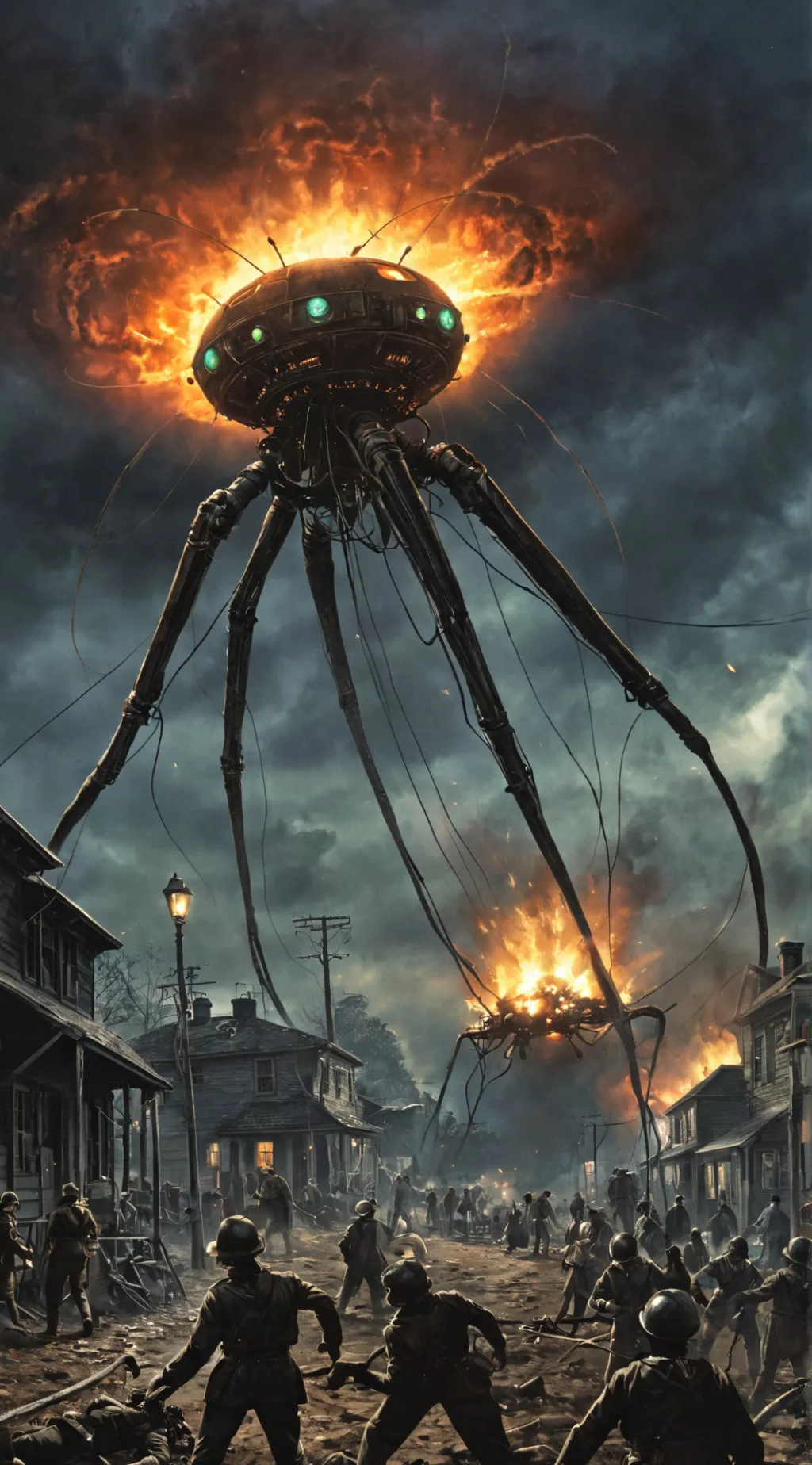 ai character: War of the worlds background