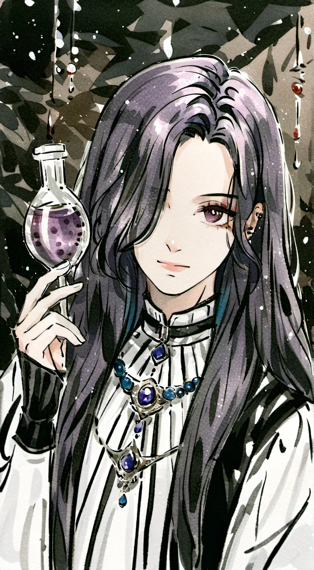 ai character: Monster pampering background