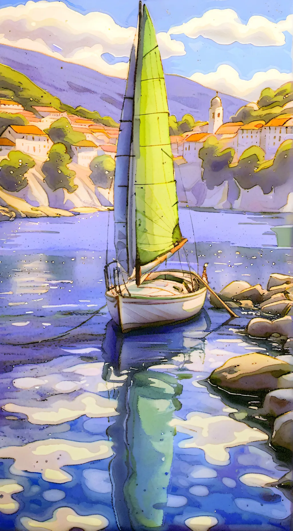 ai character: Genmui (again) background