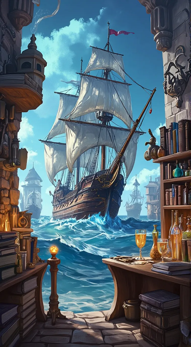 ai character: Pirate Banquet🏴‍☠️ background