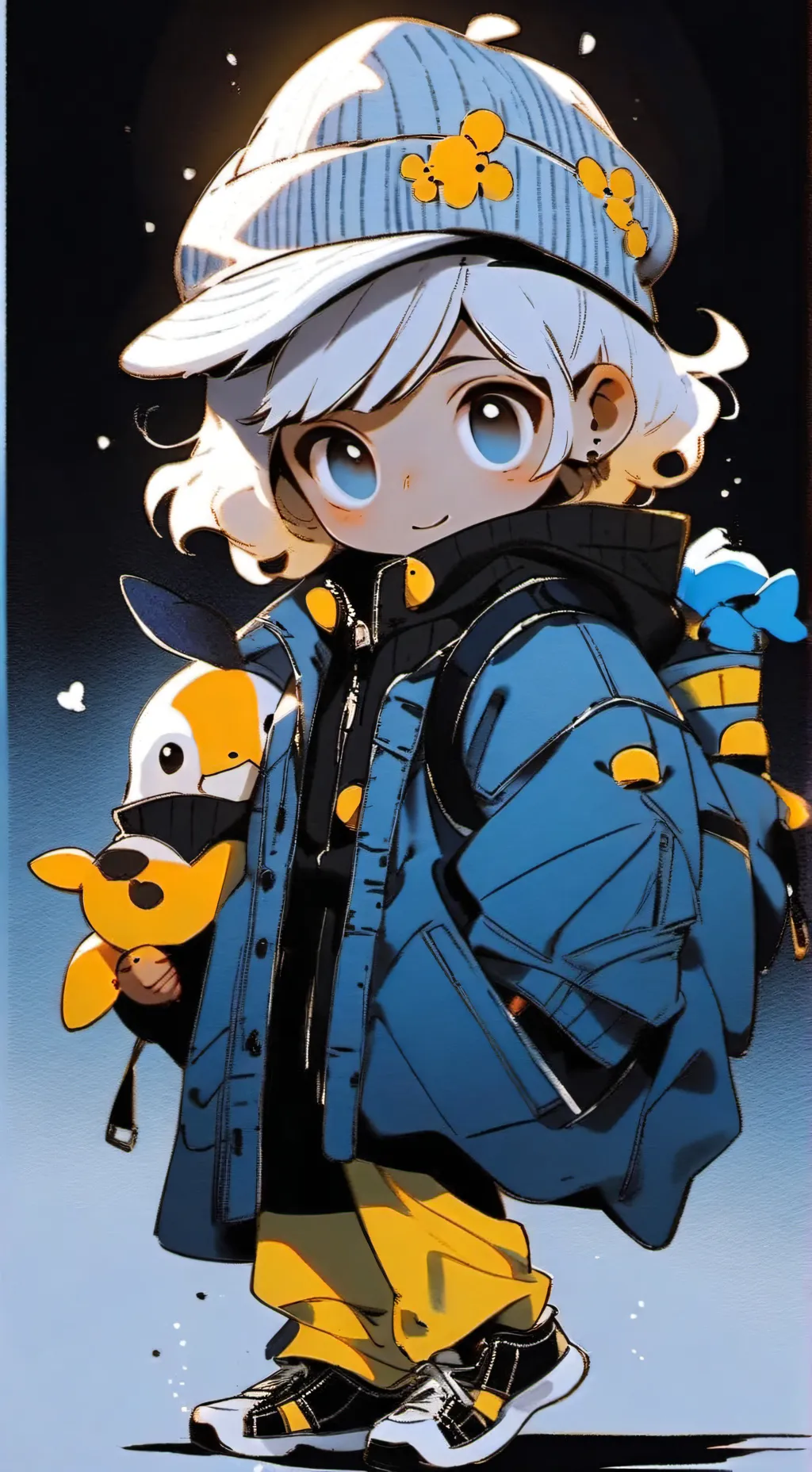 ai character: DW UGLY PICK-UGH background