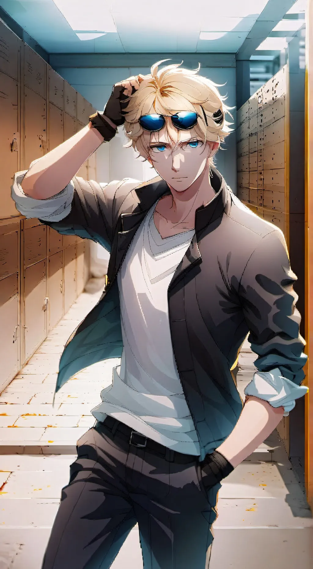 ai character: Aaron Brooks background