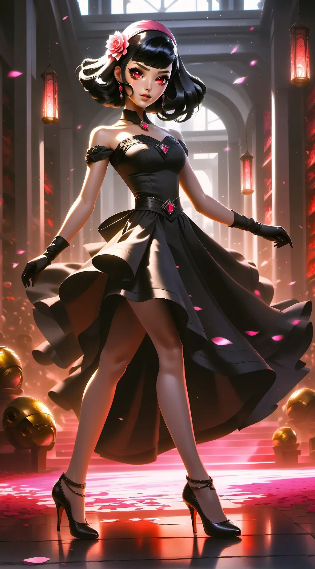 ai character: Angela background