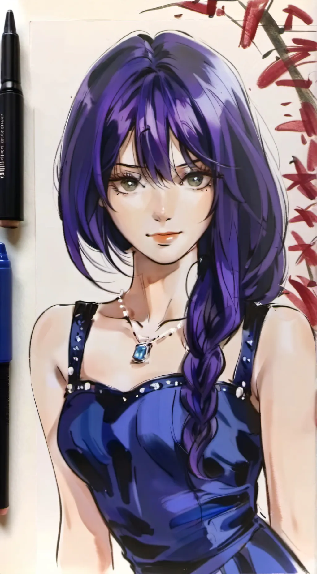 ai character: mha  background