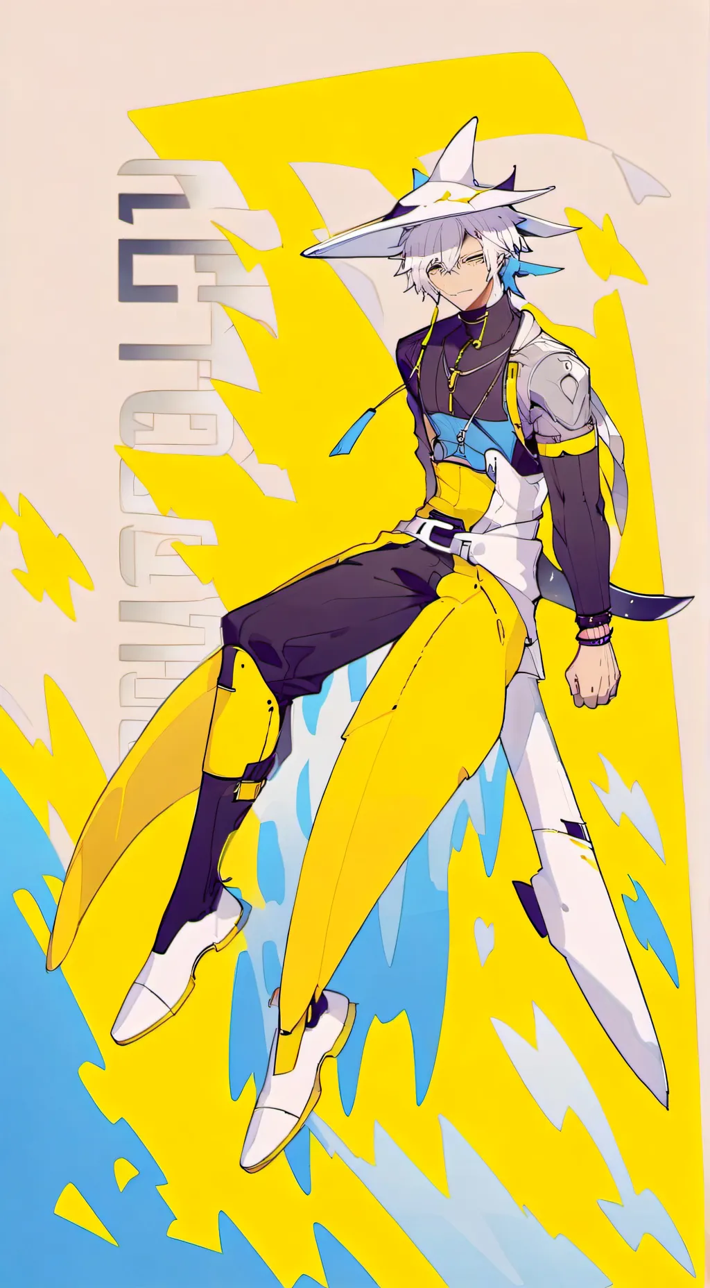 ai character: 🦈 ☆Finn☆🦈 background