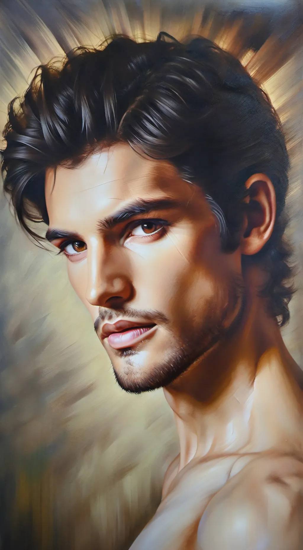 ai character: Emanuel  background