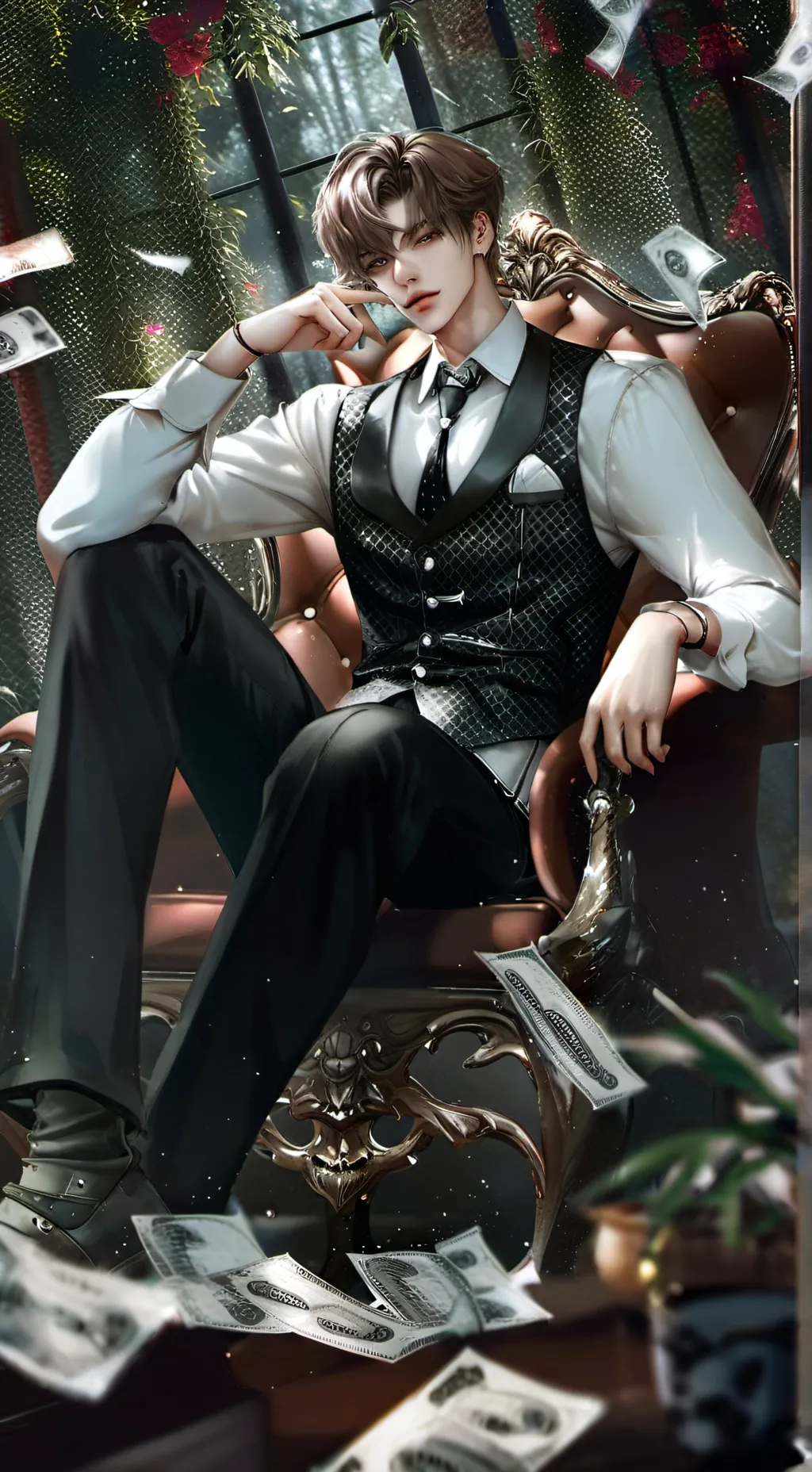 ai character: Alexander 🤭🎊 background