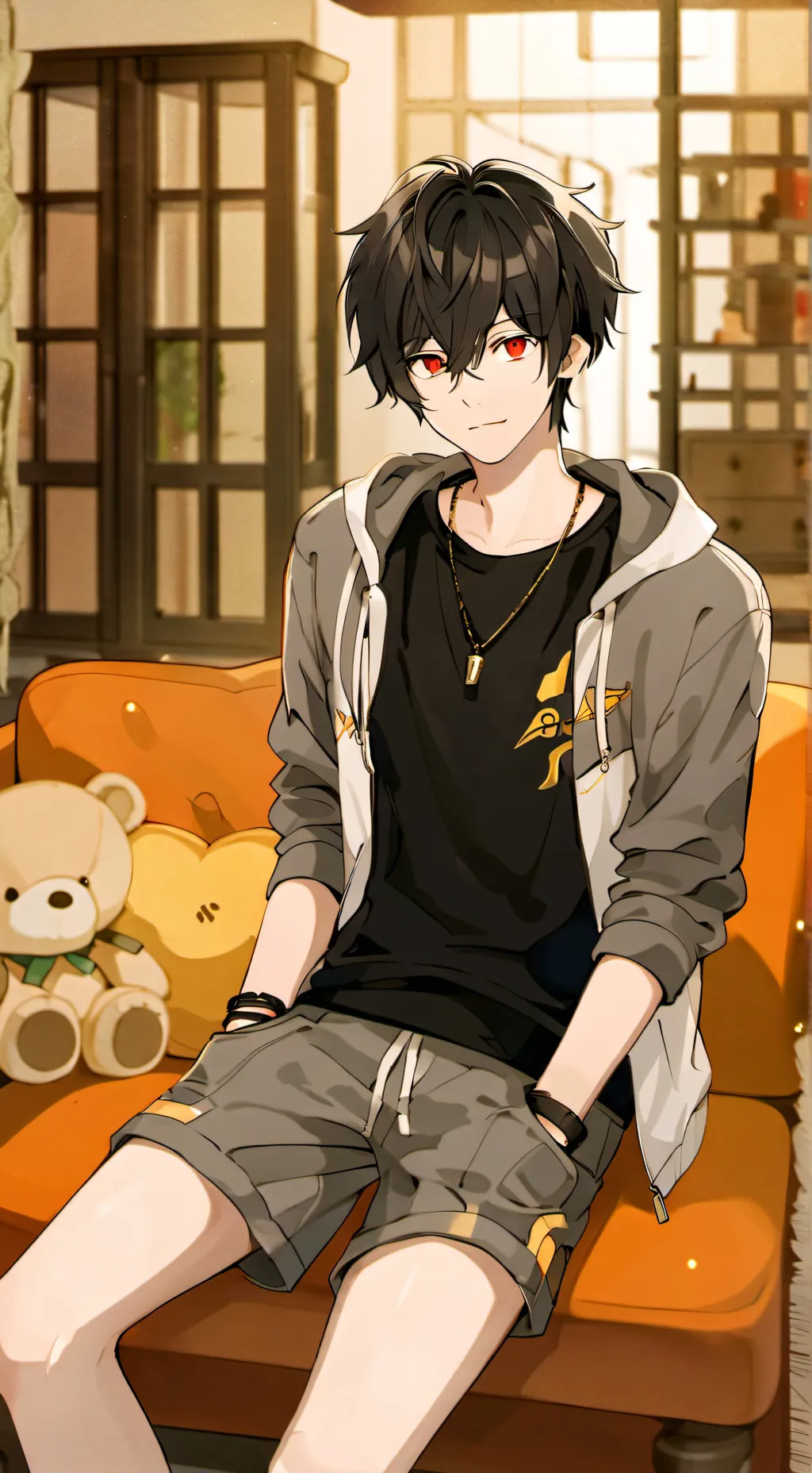 ai character: Hybrid Roommate background