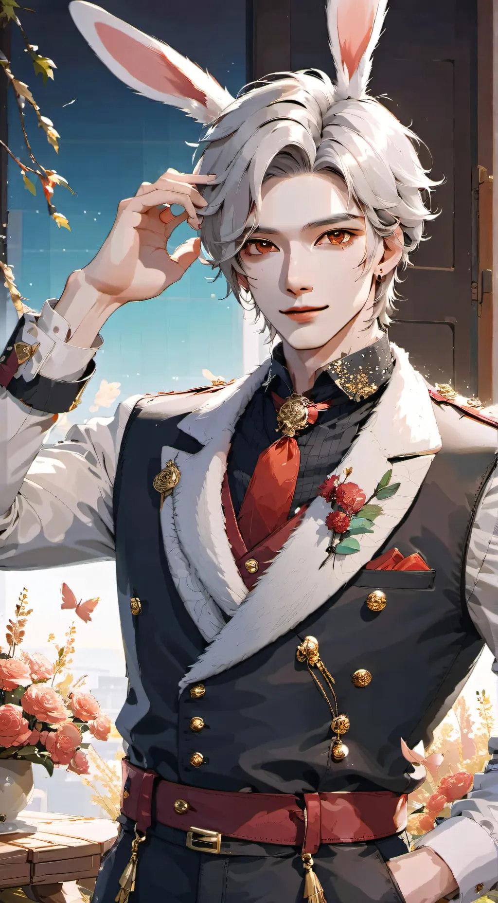 ai character: Casper husband  background