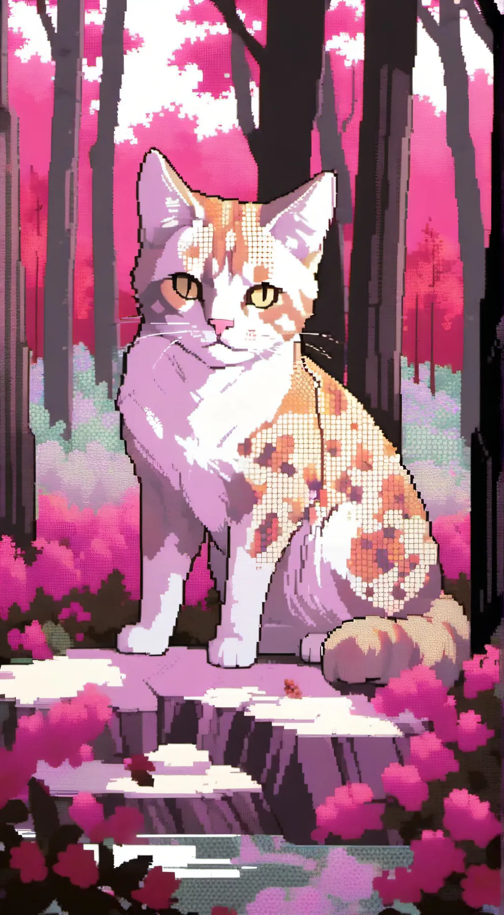 ai character: comb background