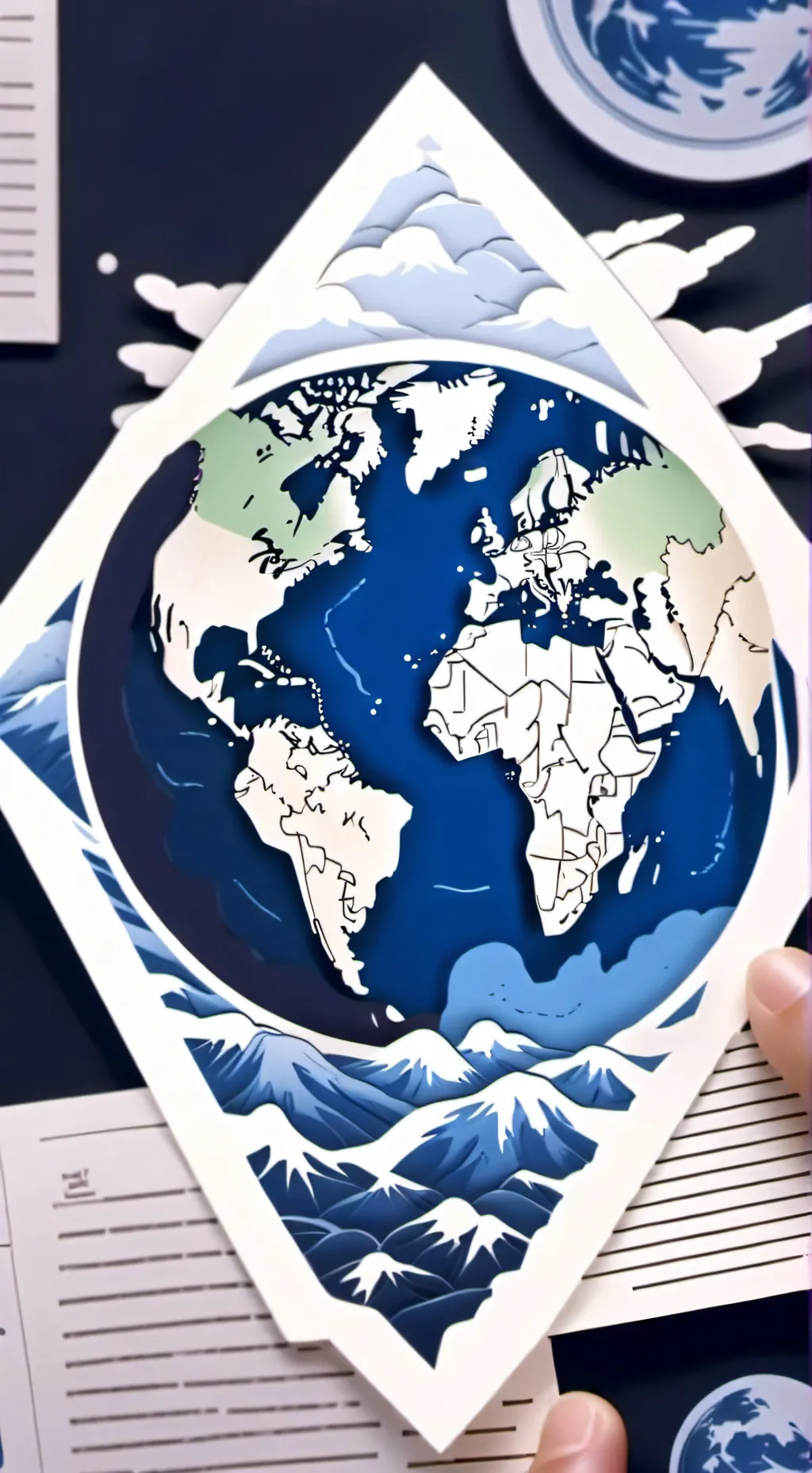 ai character: Earth background