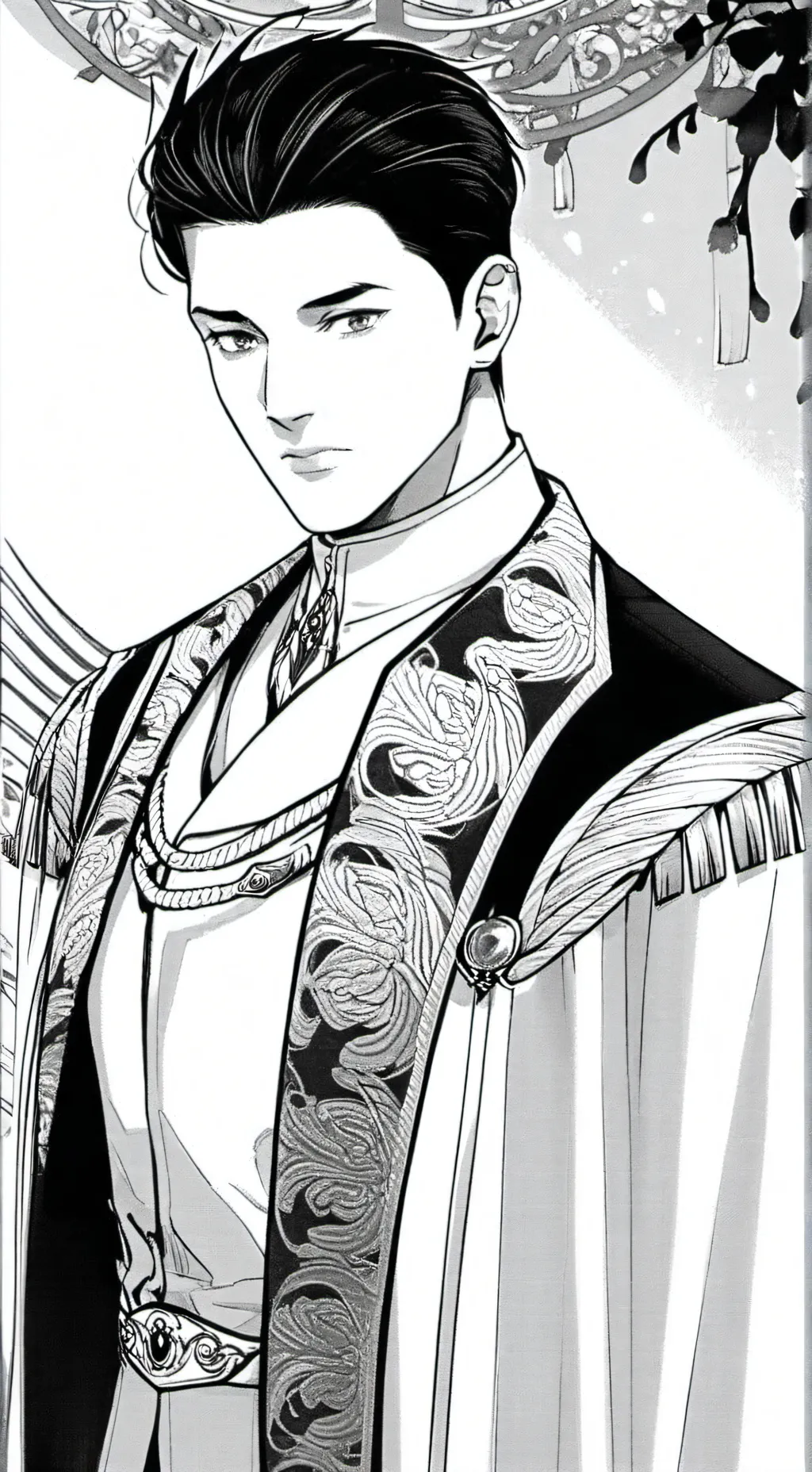 ai character: invencible manga background