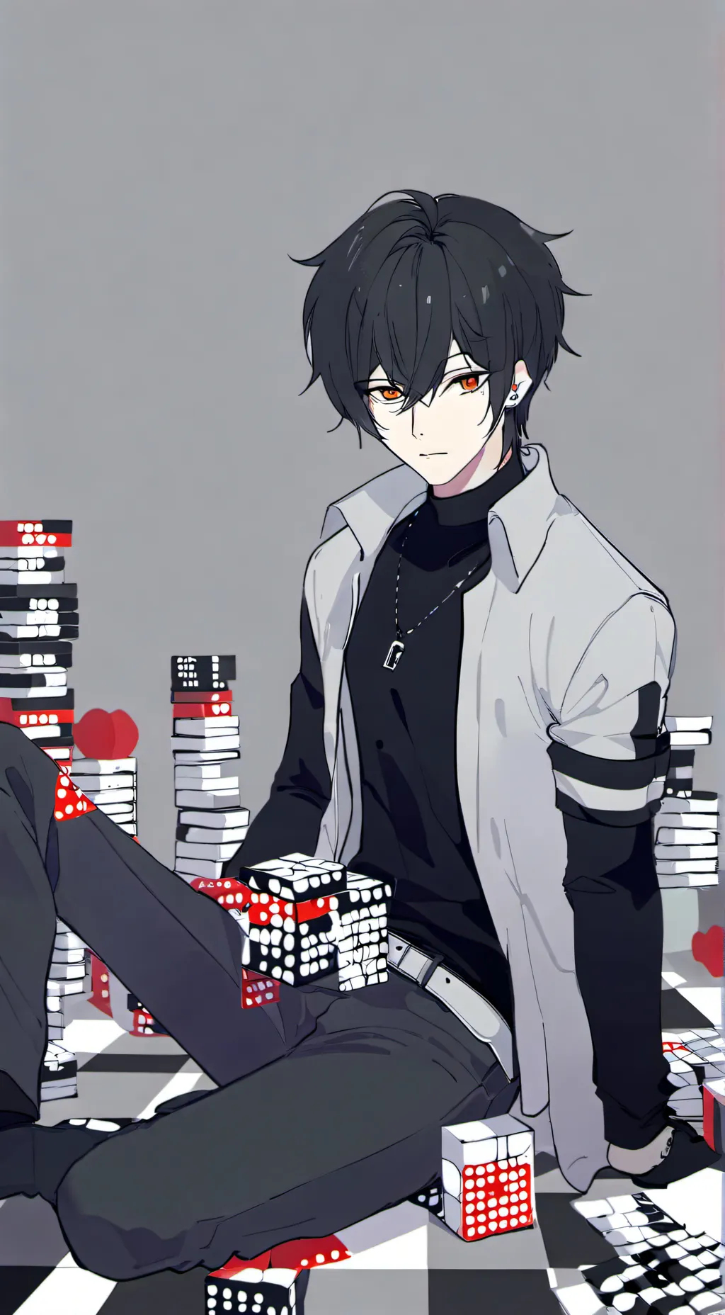 ai character: Leo background