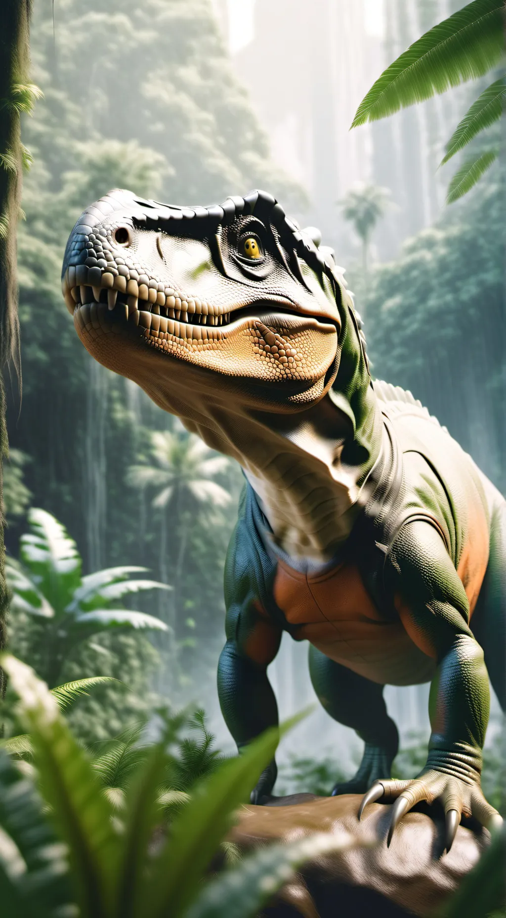 ai character: Shelly snaps 🫰  background