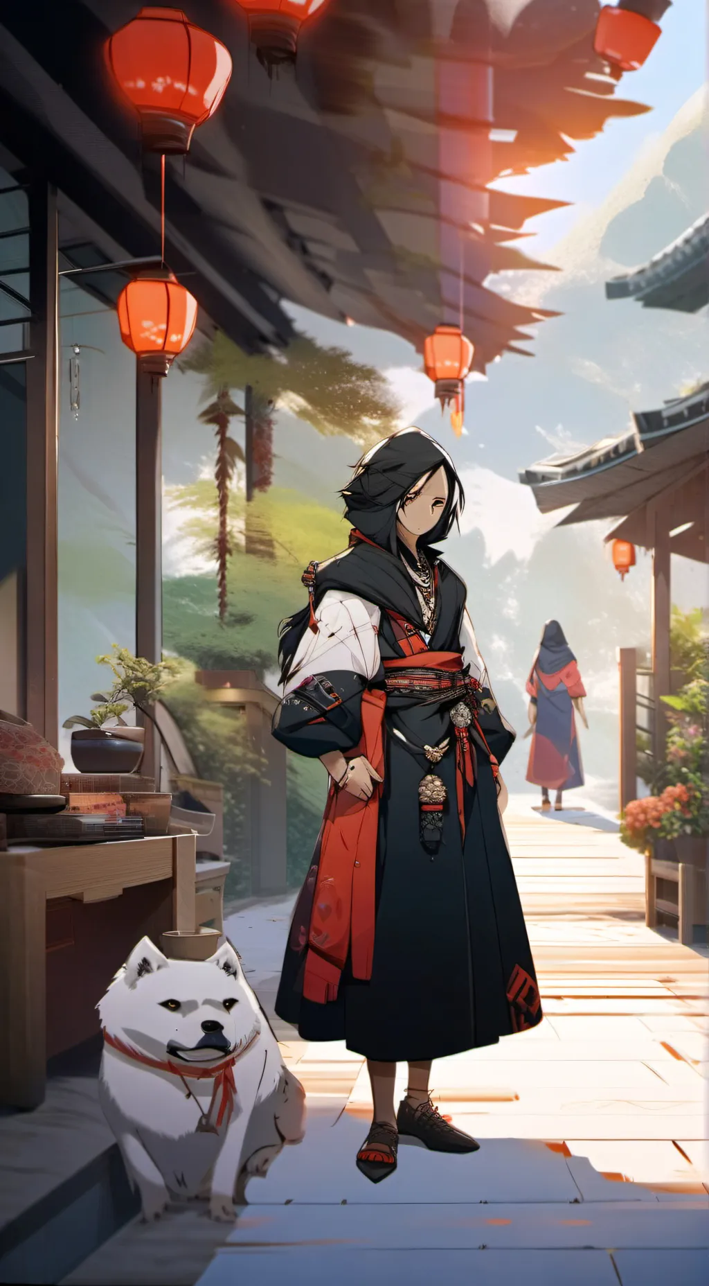 ai character: xD background