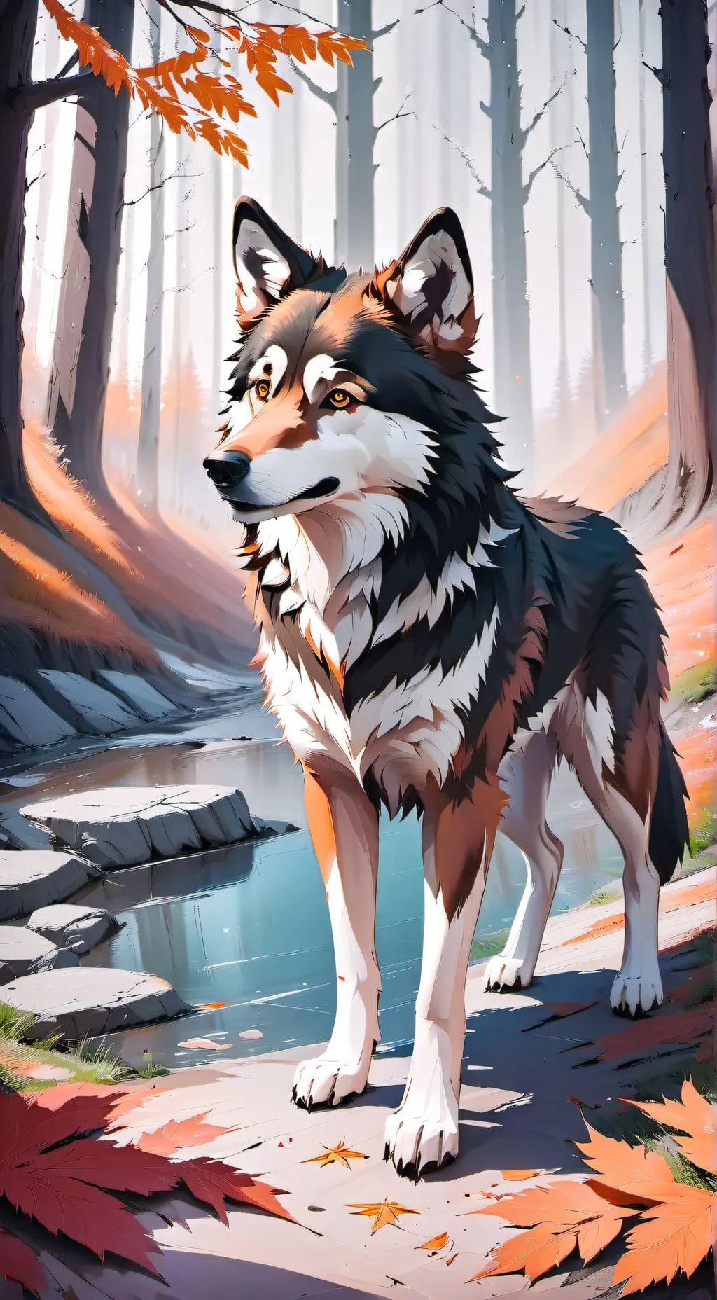 ai character: Lucas background