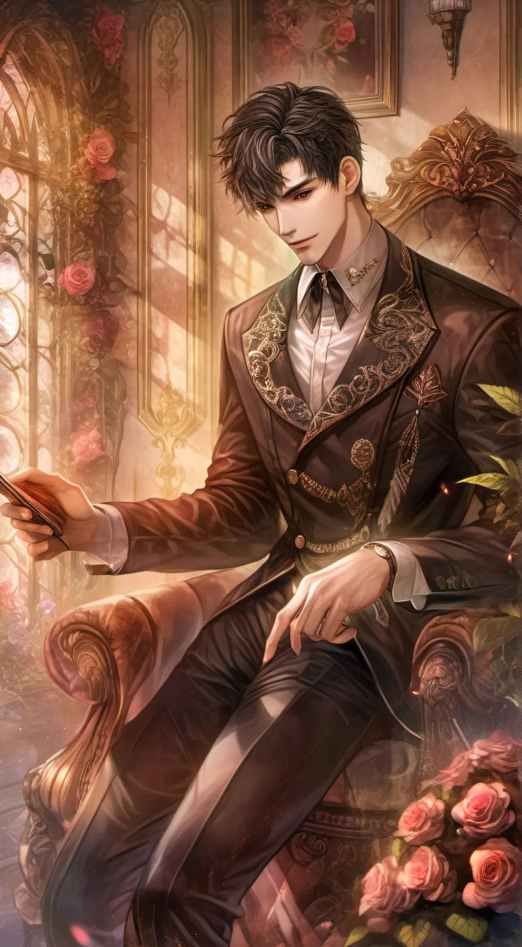 ai character: 🤵‍♂️🤵𝕾𝖍𝖎𝖓🥵❤️‍🔥 background