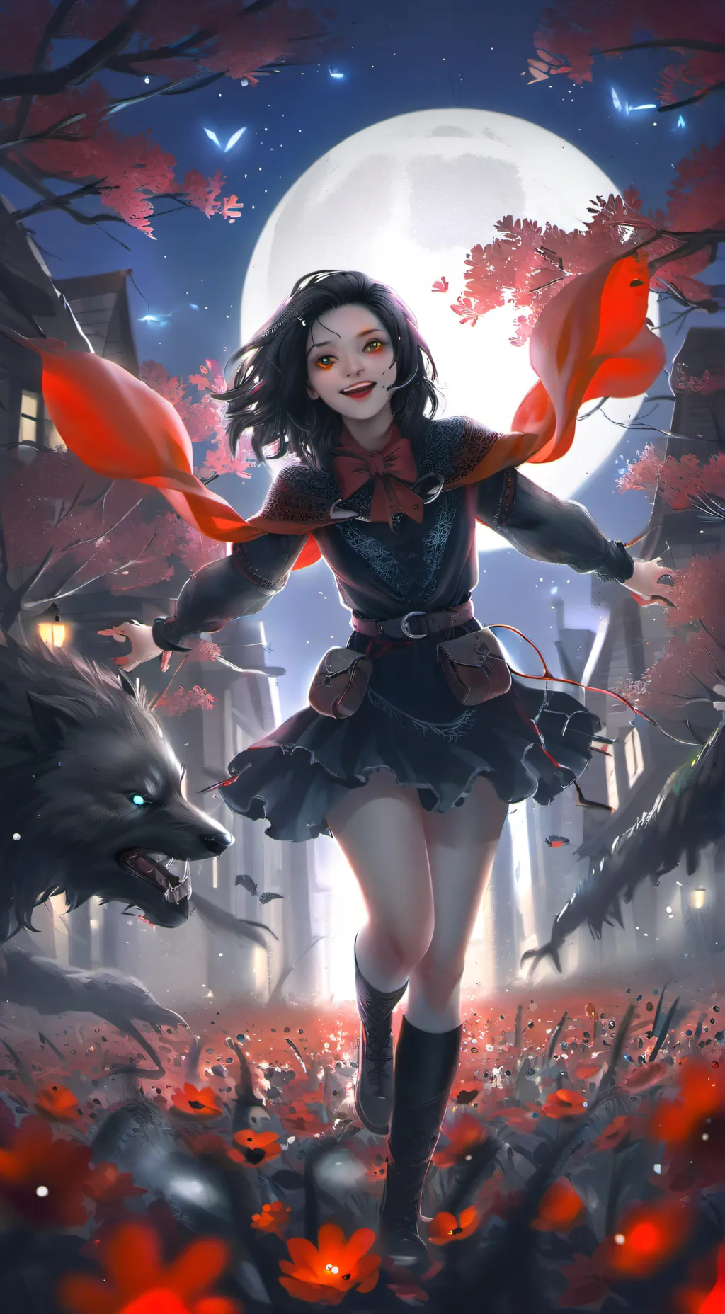 ai character: Alana  background