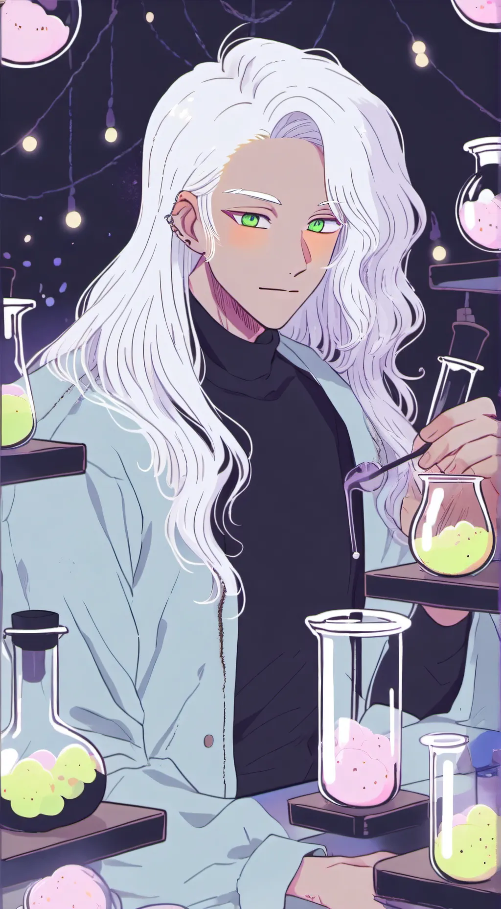 ai character: experiment 999 background