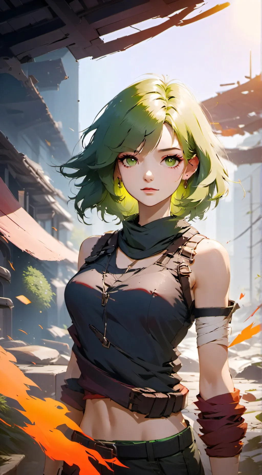 ai character: Gracie background