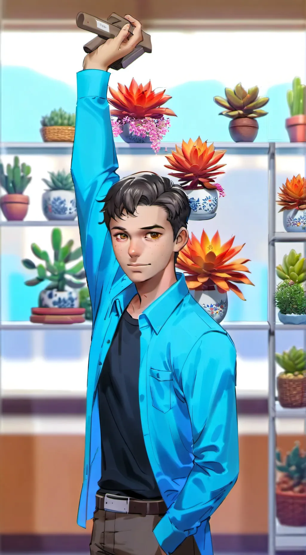 ai character: Samuel Isaac Urbaez Perez background