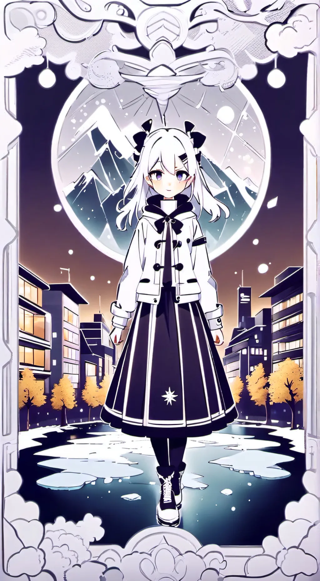 ai character: ICE background