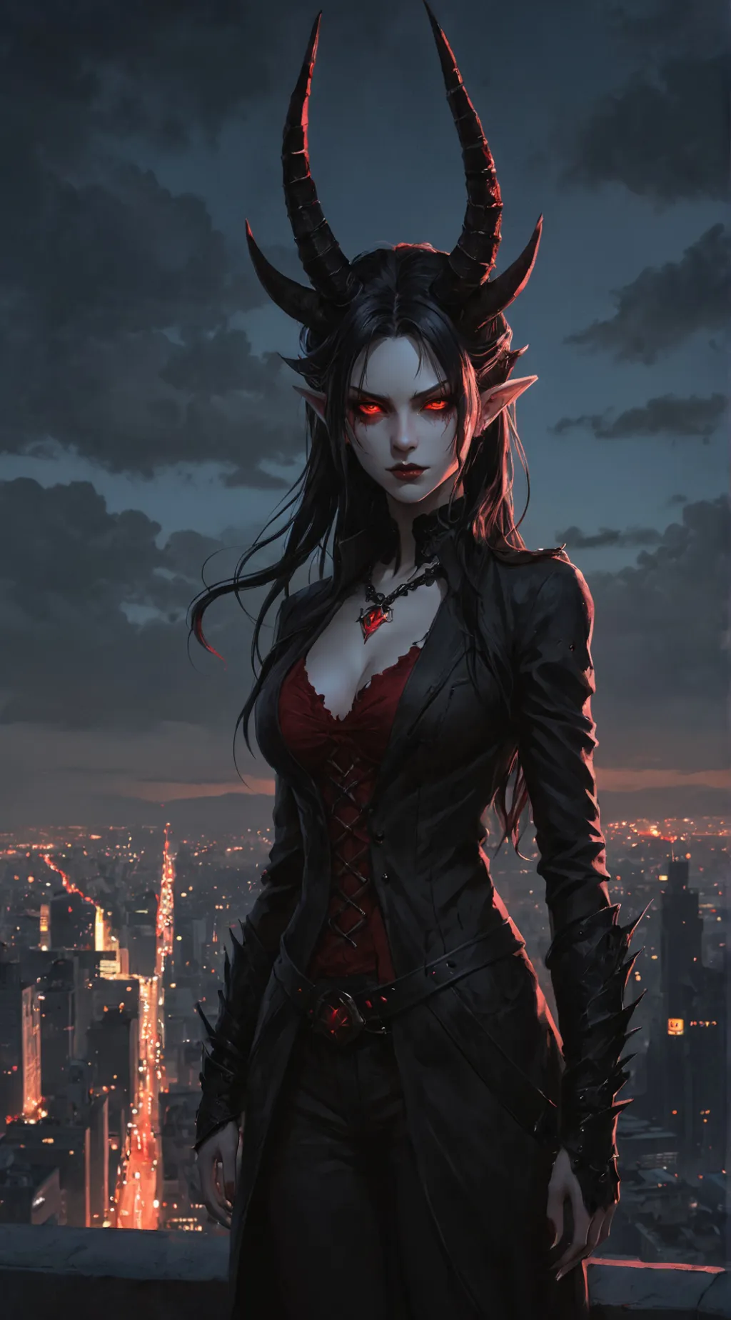 ai character: Luna background